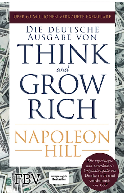 Think and Grow Rich - Deutsche Ausgabe - Buch Rezension